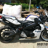 JS货场回来的BMW特别板花F800R，原版原漆。