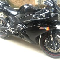 07年r1，原板不原漆改装全段进口排气，