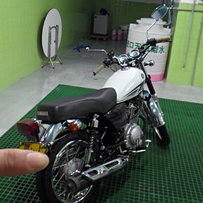 广州卖雅马哈复古天俊粤J牌照6000