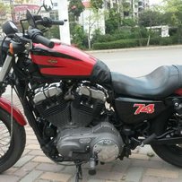 广州番禺出哈雷硬汉1200和宝马拿铁