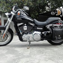 东莞出售完美12款哈雷戴娜super glide