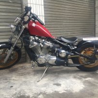 广州从化代友出一台漂亮的改装铁马