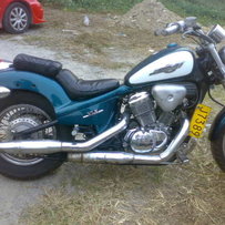 代友出售本田铁马400 原板不原漆6800元有牌无证 最新照片来了太多了