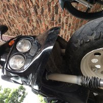 雅马哈二冲鸭子50。BWS50