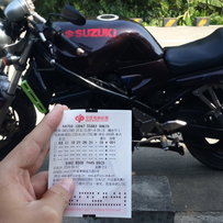 铃木盗匪400  车子很精神    羊8900