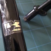 川崎街车zrx1200专用护杠