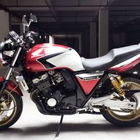 广东台山出精神成色水的94Cb400改三代尾