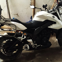 出改装好的隆鑫LX650,铝箱，31500