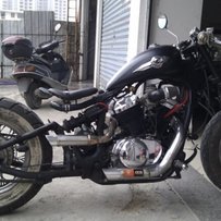 铁马400改装前轮毂