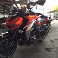 清远阳山代友出售一台全新车回来的14年顶配Z1000一台。