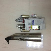 代友出94-96CB400后减震，原装排气