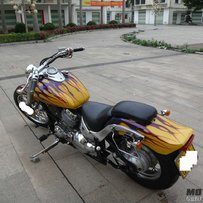 广西玉林出售 ~(火焰花）~97款YAMAHA雅马哈竞速之星400.太子巡航车 价格：13800