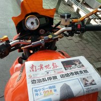 ≮代友发帖≯广西南宁58500出售Z1000（有改件）