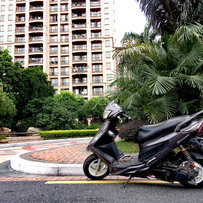 番禺大石出售GR高手125 改58 板井烟筒 吊架 带发票合格证