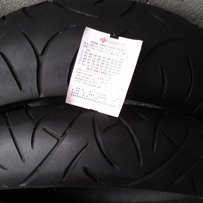 广东韶关乳源出售普利司通120 180轮胎 与川崎发动机一台