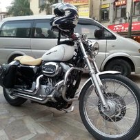 广东哈雷1200c改装精神，让人耳目一新的哈雷出售