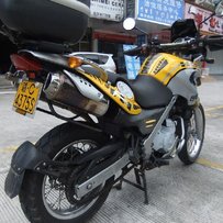 急换车，求秒02年F650GS带原装三箱。ABS正常,加热手把.