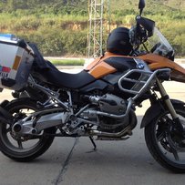 宝马2009 大鸟GS1200   橙色 原版原漆