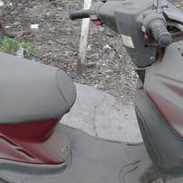 在车棚沉睡了14年的风帆90两冲踏板