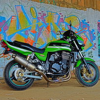 肇庆出04欧版ZRX1200精神暴力大猪头