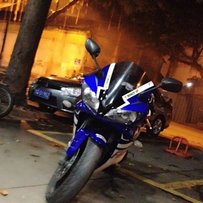 自刀2000售03精神R1蓝白46花