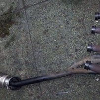 二手旧的CB750空气格CB原装大灯手工排气管