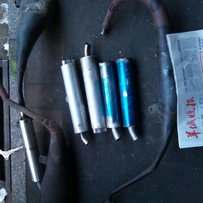 出闲置原装3仔排气管 改装排气管 RS50排气管