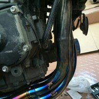 深圳龙岗出05Z1000和CBR600，GSR750等改装排气