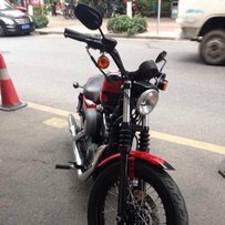 出亲自碣石拖回超整08哈雷HD1200N，个性定制花