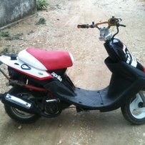 爆改2冲JOG暴力羊,车架JOG50发动机是JOG90改135