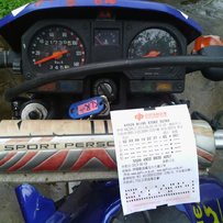 代友出售川崎KLR250越野摩托车6000