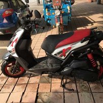 代友出台正品雅马哈踏板，改件多多售价12000