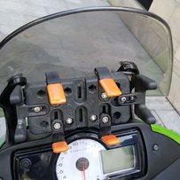 川崎versys650KLE650异兽650原装导航支架