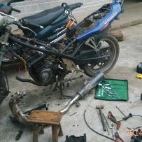 出盗匪250发动机排气管点火器