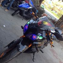 广东河源市区 13000转让14年7月新宝牌战隼350