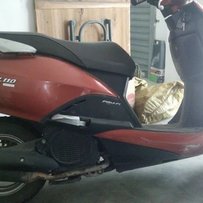 卖五羊本田110水冷电喷四千五.已上图