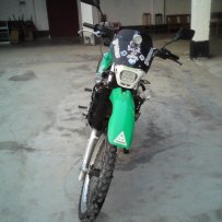 肇庆广宁出售川崎KLE400拉力车,价8800元.