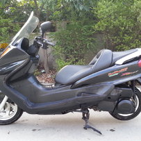 慢放台YAMAHA马杰斯特250··········