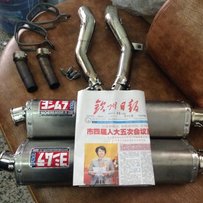 代友发卖一对03-06Z1000用吉村三角排气