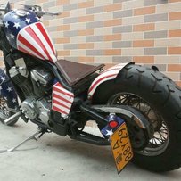 顺德出售一台改款铁马400，一台复古150c