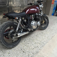 广西容县出YAMAHA小贱人400改复古风格，可换车