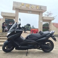 河源屠龙摩托之家出售09T-max500!售38000元包过户！
