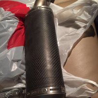 出闲置sbk碳纤维排气