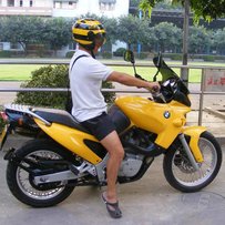 佛山禅城出93年一抹骚黄宝马F650GS