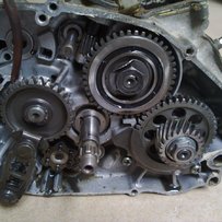 TZR125  T仔发动机拆件