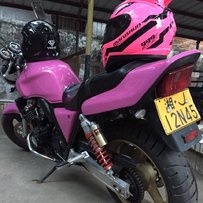 代友出售98骚粉CB400