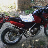 少见的川崎KLE250  长途 越野车