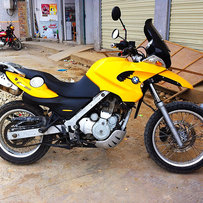 梧州真牌01年F650GS，31500
