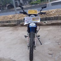 国产嘉陵车，但深度改装，可玩车无忧，带你上山下海纵横千里。