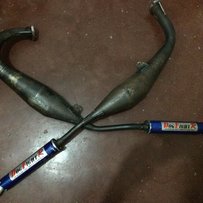 出NSR250 P3 P4改装疯狗排气